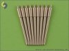 Master SM-350-025 USN 8in/55 (20.3 cm) Mark 12 barrels (9pcs)